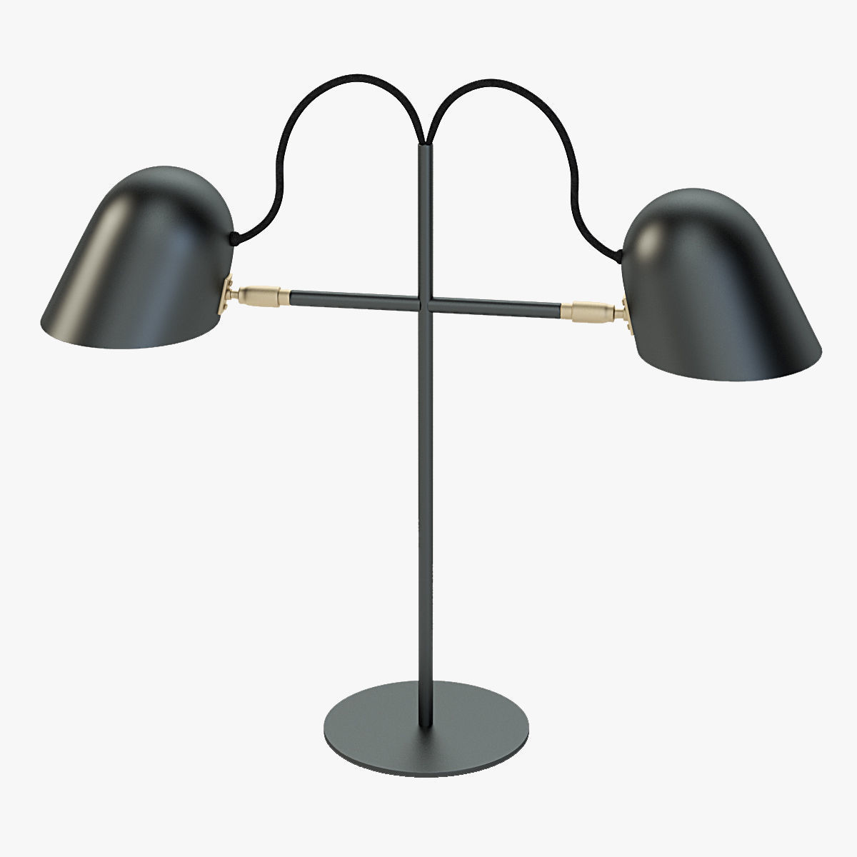 Streck Bordslampa Double Head Lamp by Joel Karlsson 3D model_9