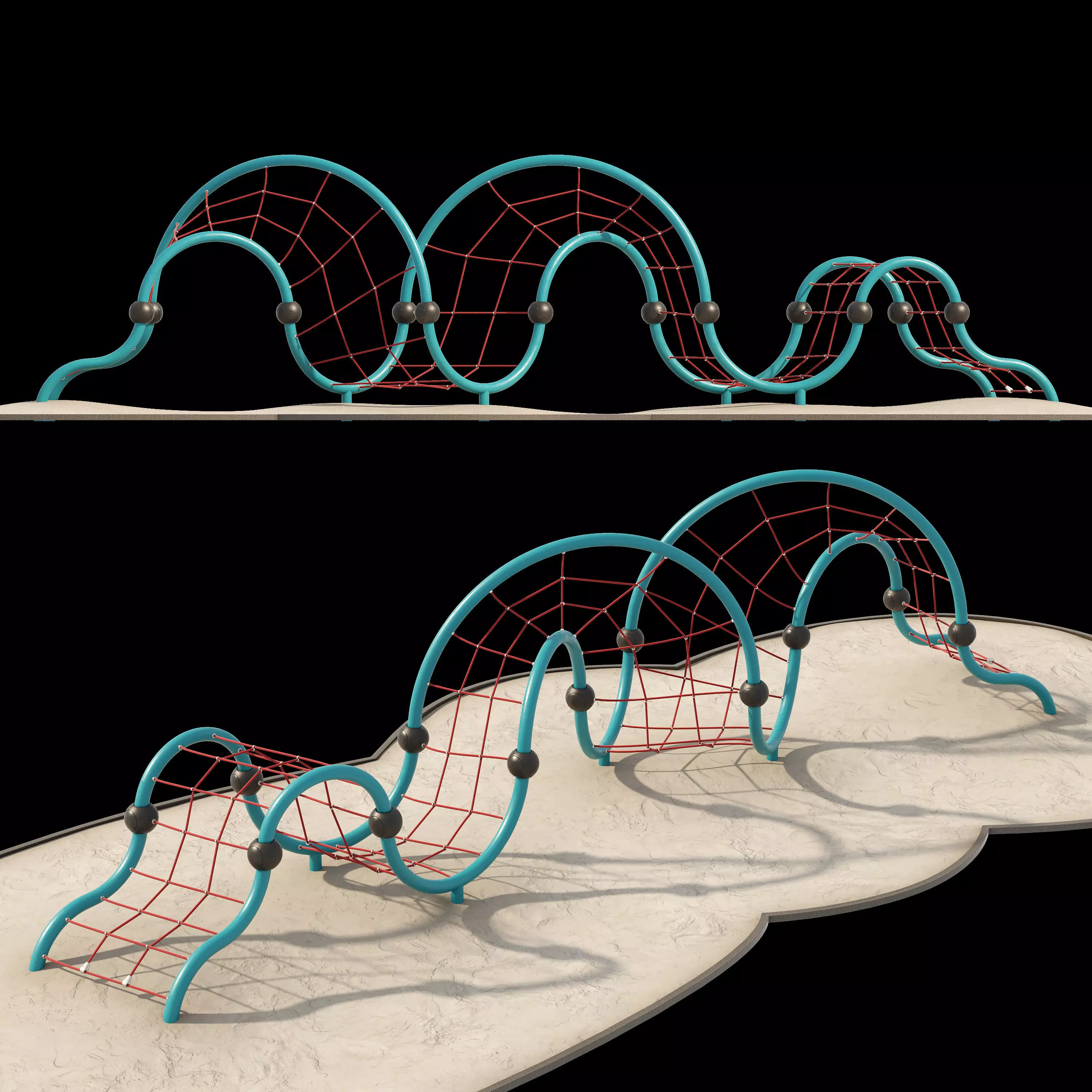 Playground Berliner Twist 04 3D model