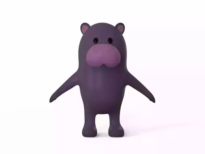 Hippo Stylized
