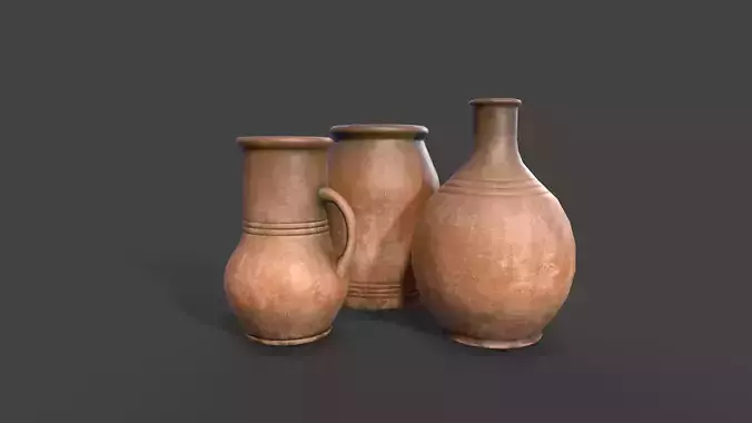 Old Clay Jugs