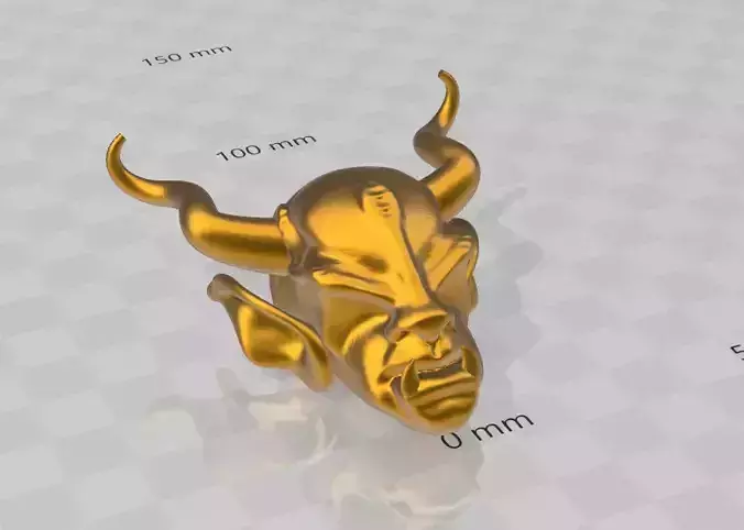 Gargoyle head 3D model