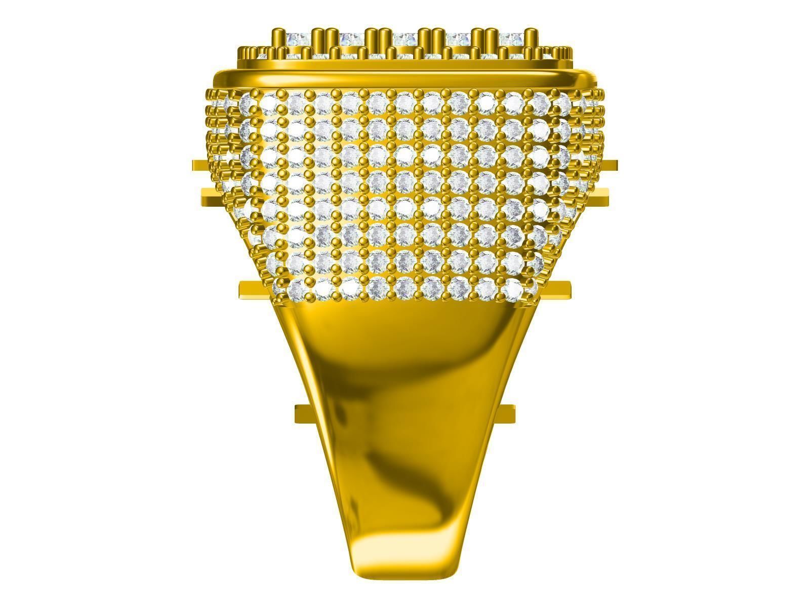 Men Ring-05 3D print model_7