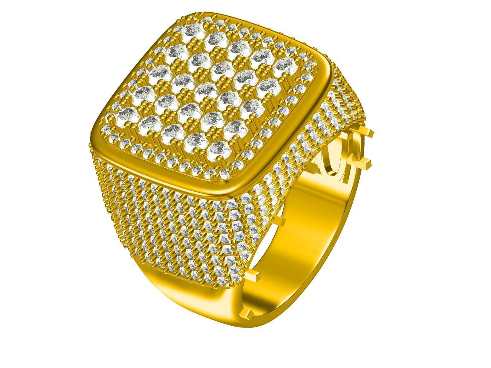 Men Ring-05 3D print model_6