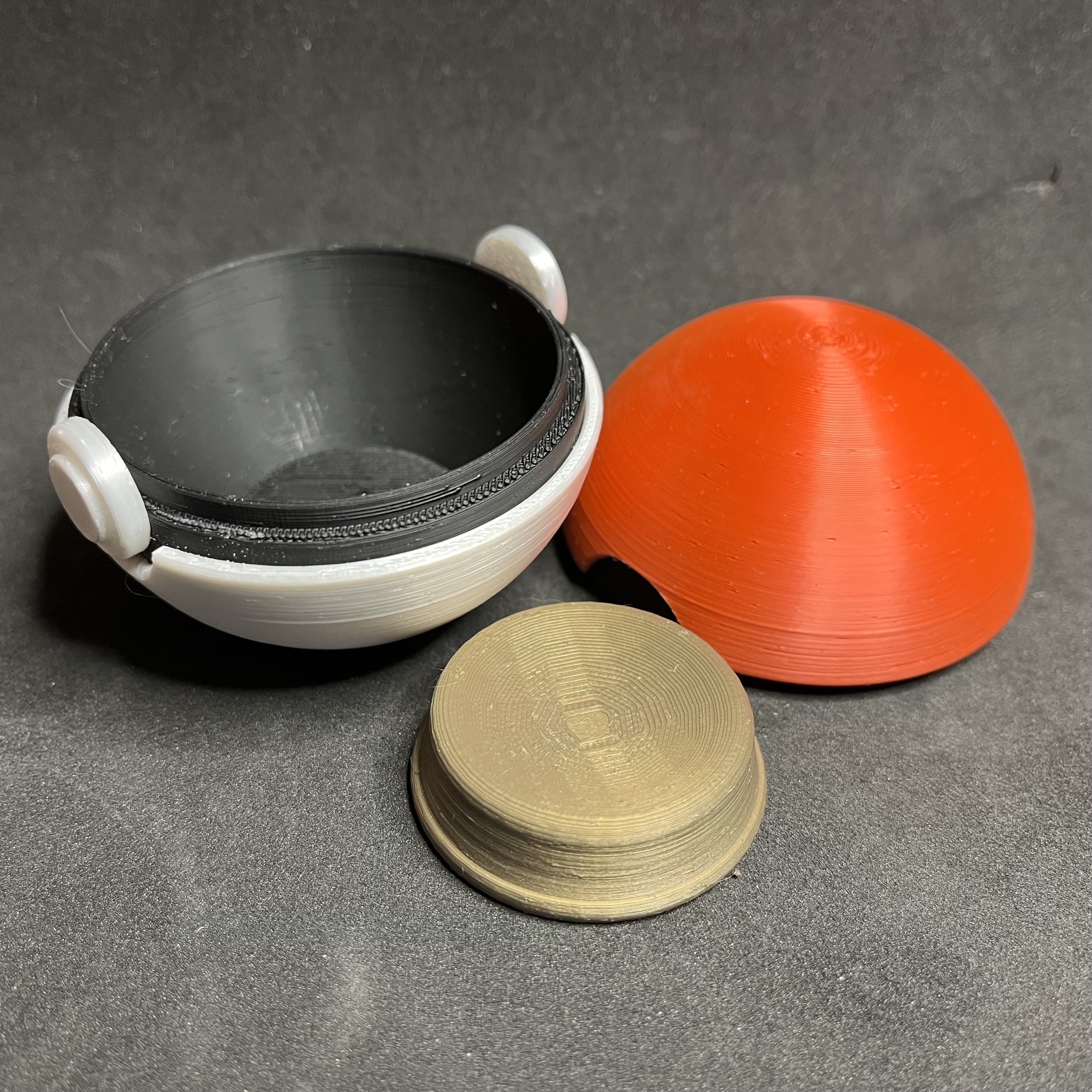 Pokeball Gift Box 3D print model_8