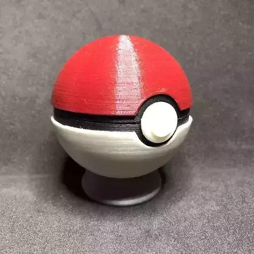 Pokeball Gift Box 3D print model
