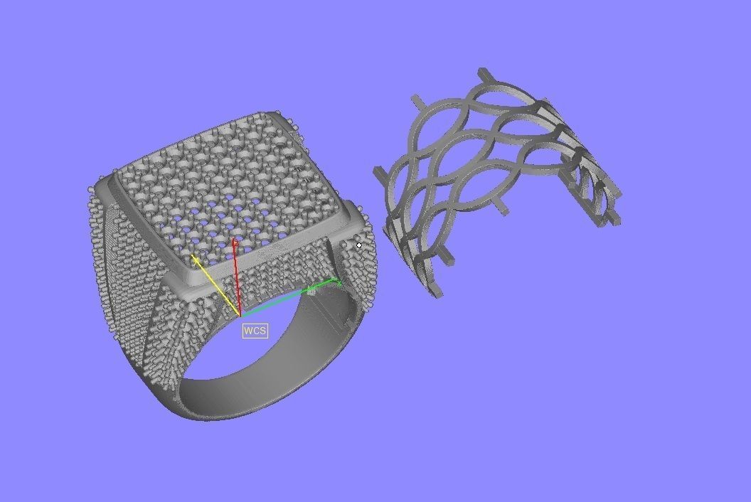 Men Ring-07 3D print model_9