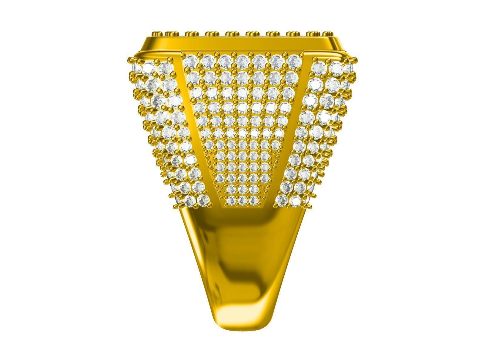 Men Ring-07 3D print model_7