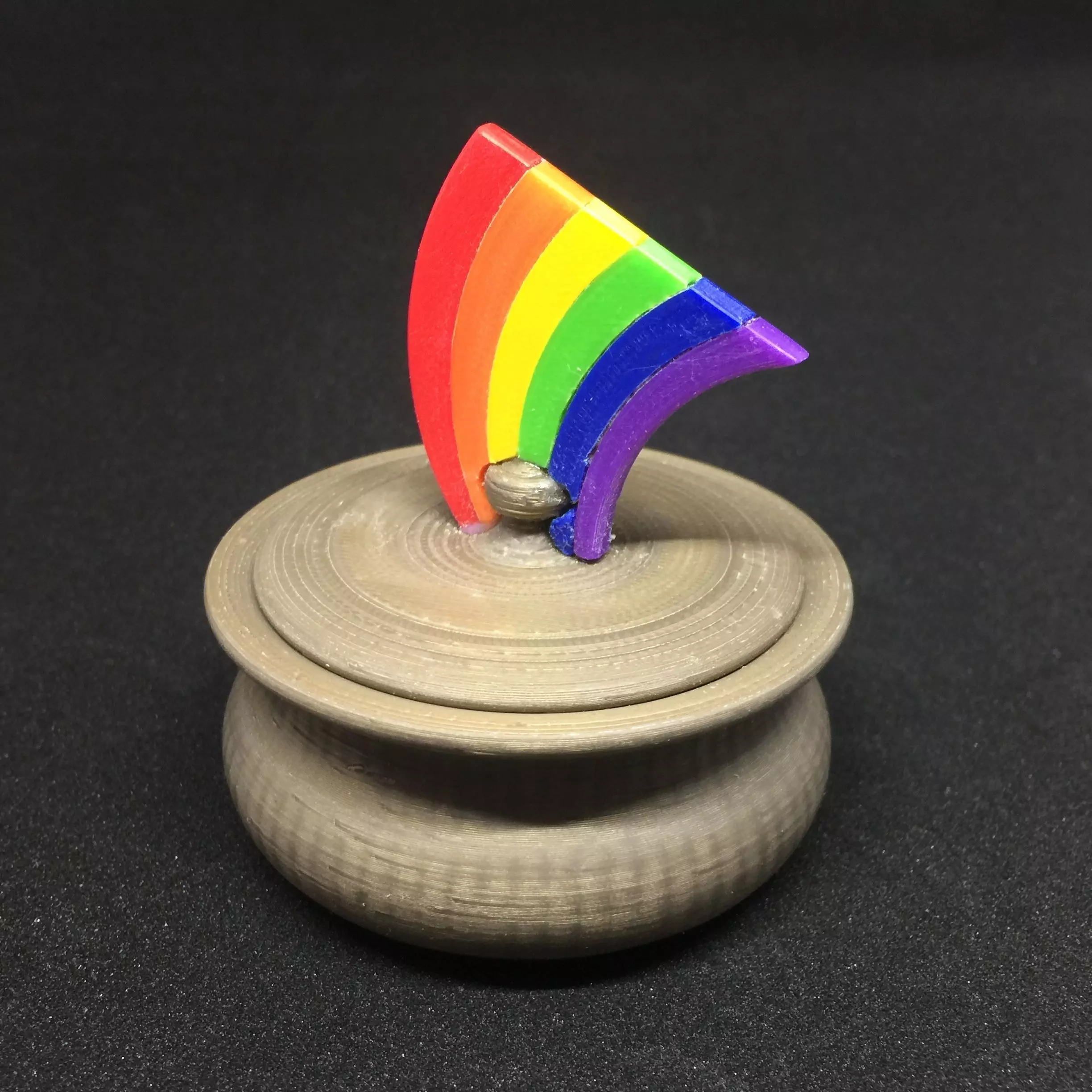 Pot of Gold Gift Box 3D print model_0