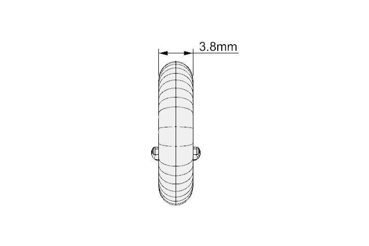 Pretty woman hoop earrings 3D print model_4