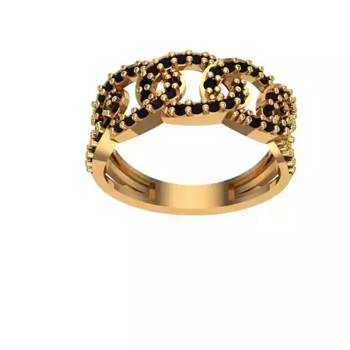 Rings gold ring with stones