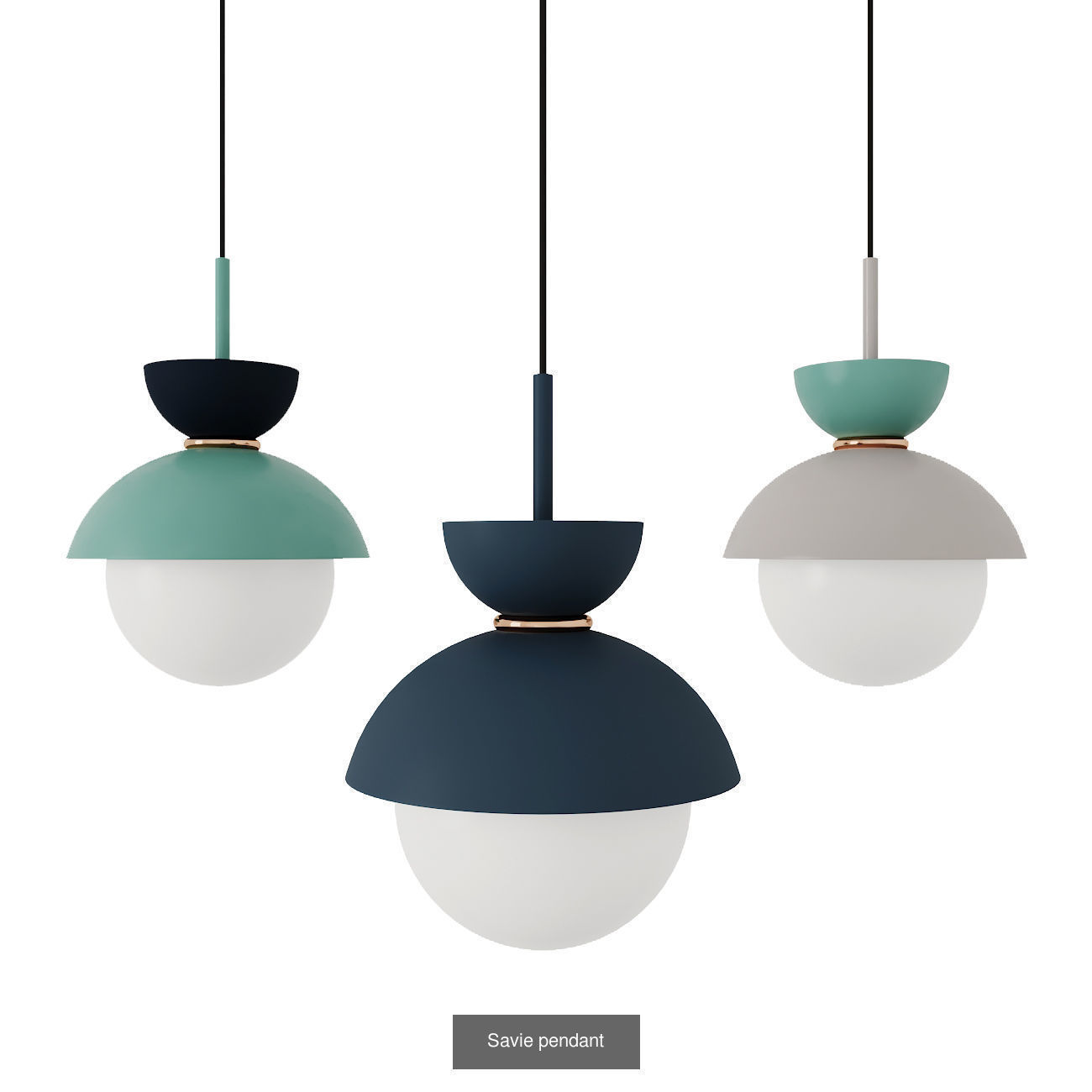 Savie Pendants 3D Model Collection_3