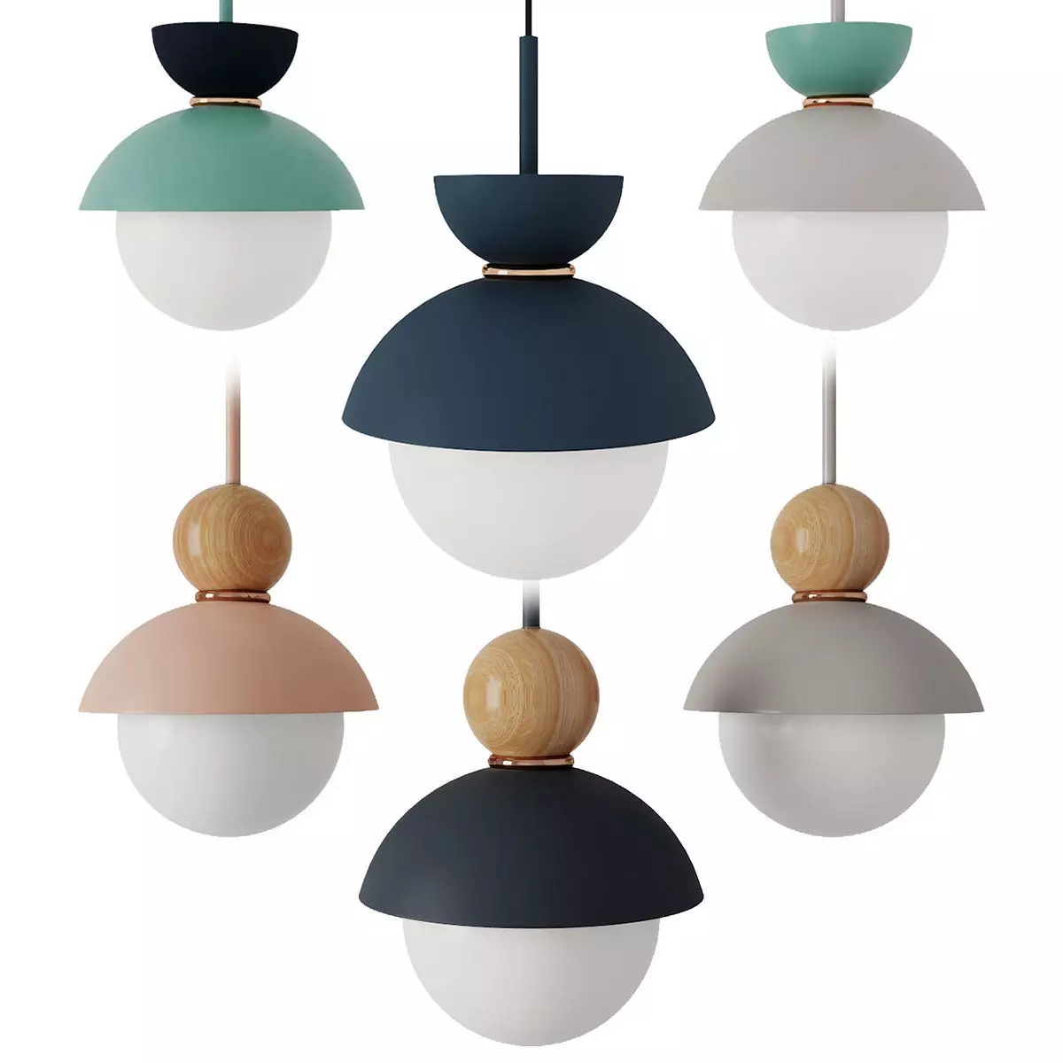 Savie Pendants 3D Model Collection_0