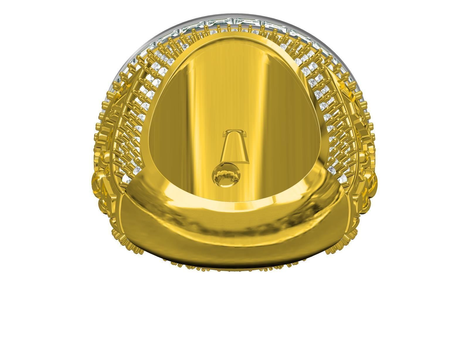 Men Ring-12 3D print model_7