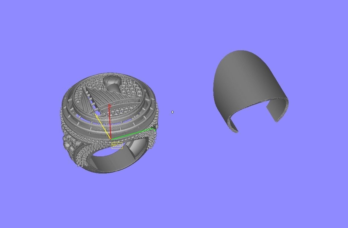 Men Ring-12 3D print model_9