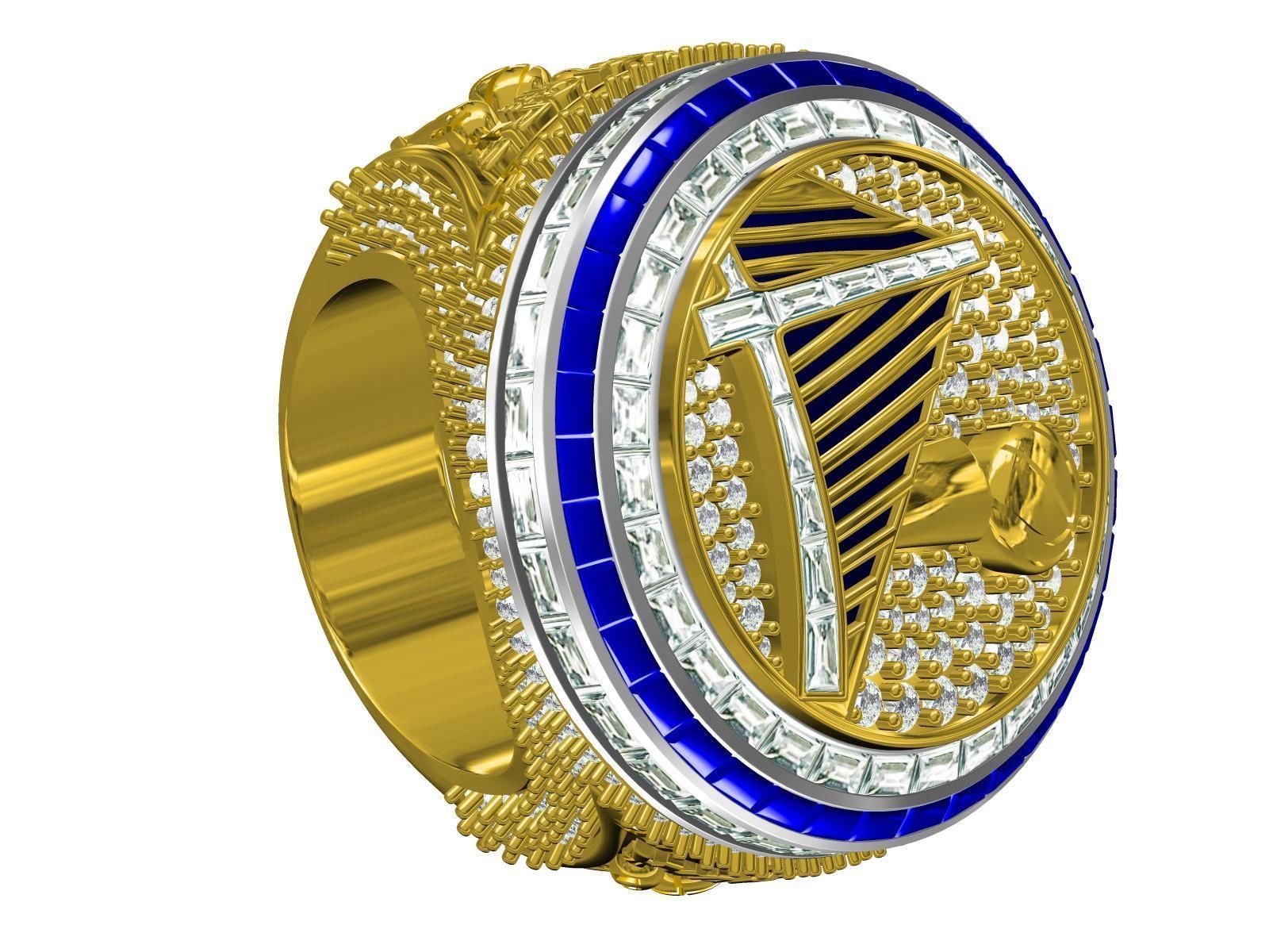 Men Ring-12 3D print model_8