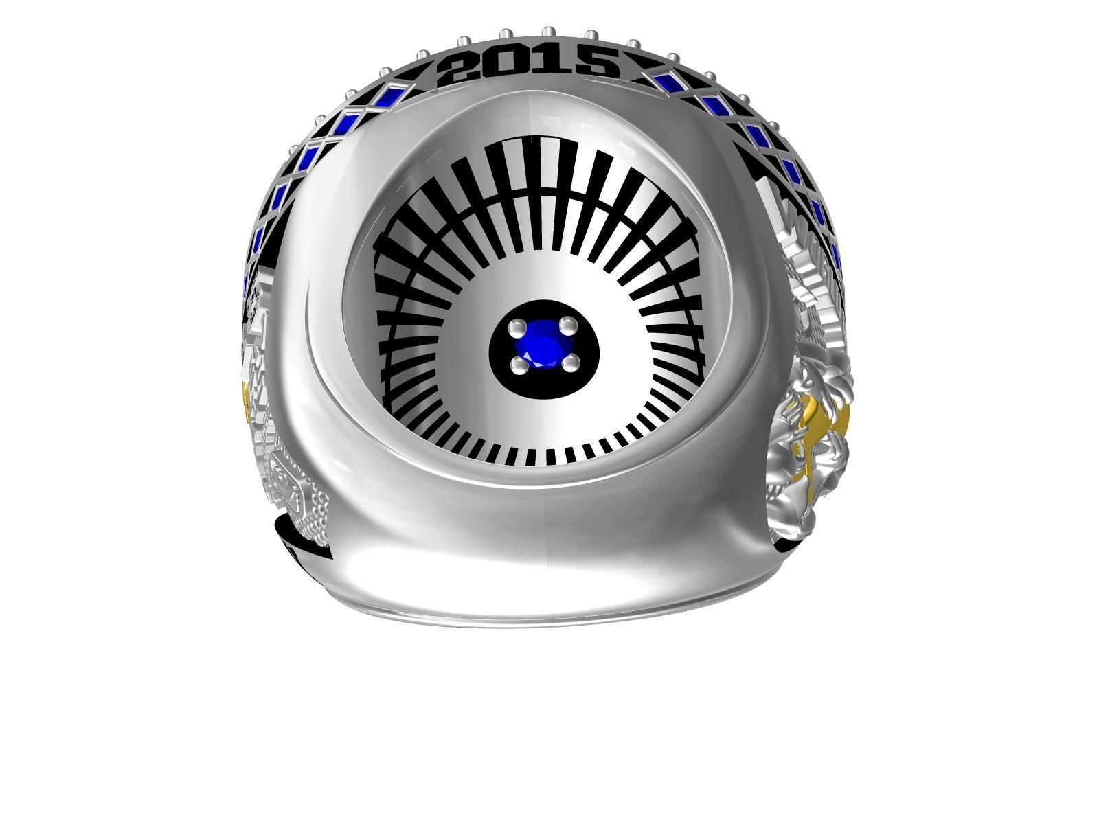 Men Ring-13 3D print model_8