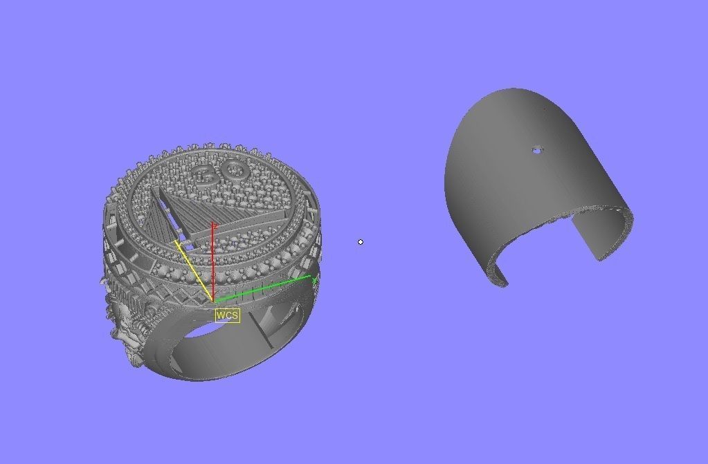 Men Ring-13 3D print model_9