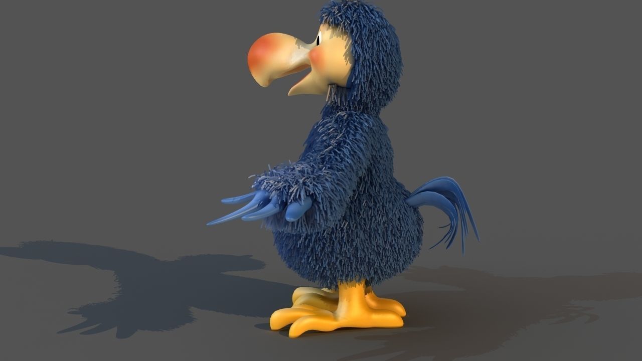 Dodo Bird  3D model_5