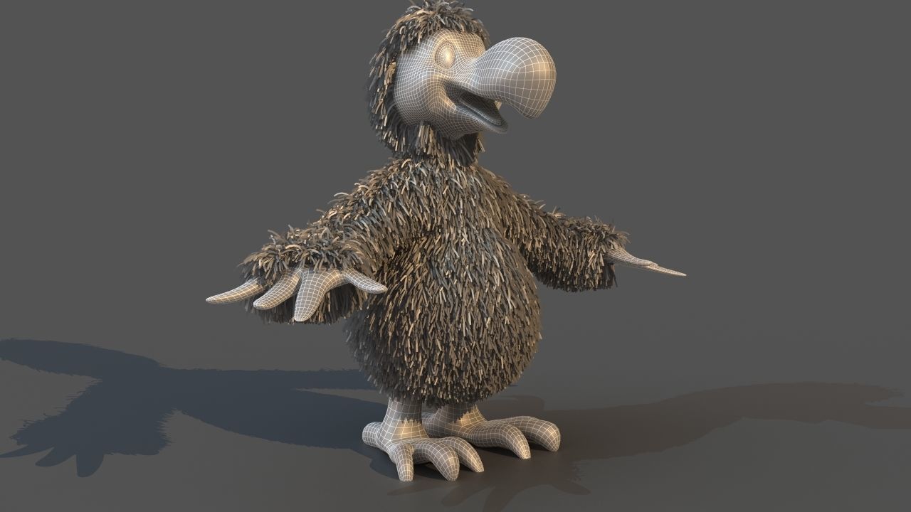 Dodo Bird  3D model_6