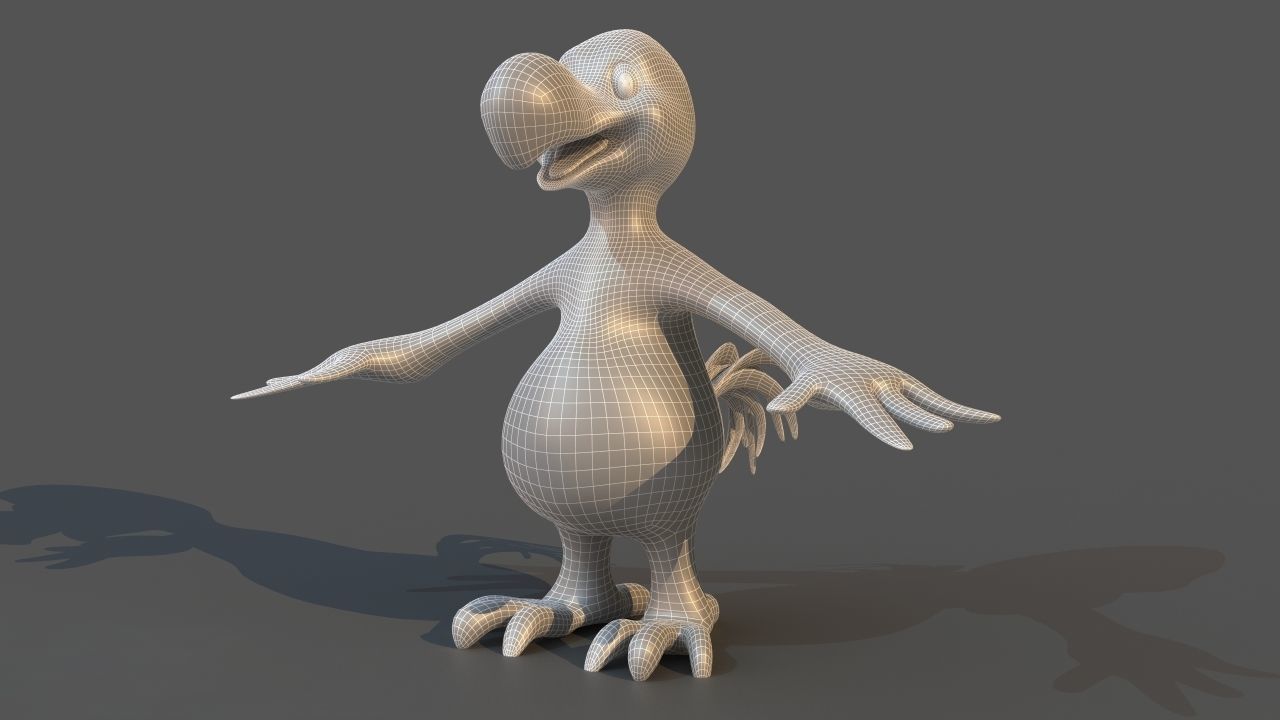 Dodo Bird  3D model_8