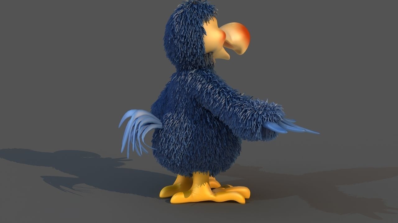 Dodo Bird  3D model_7