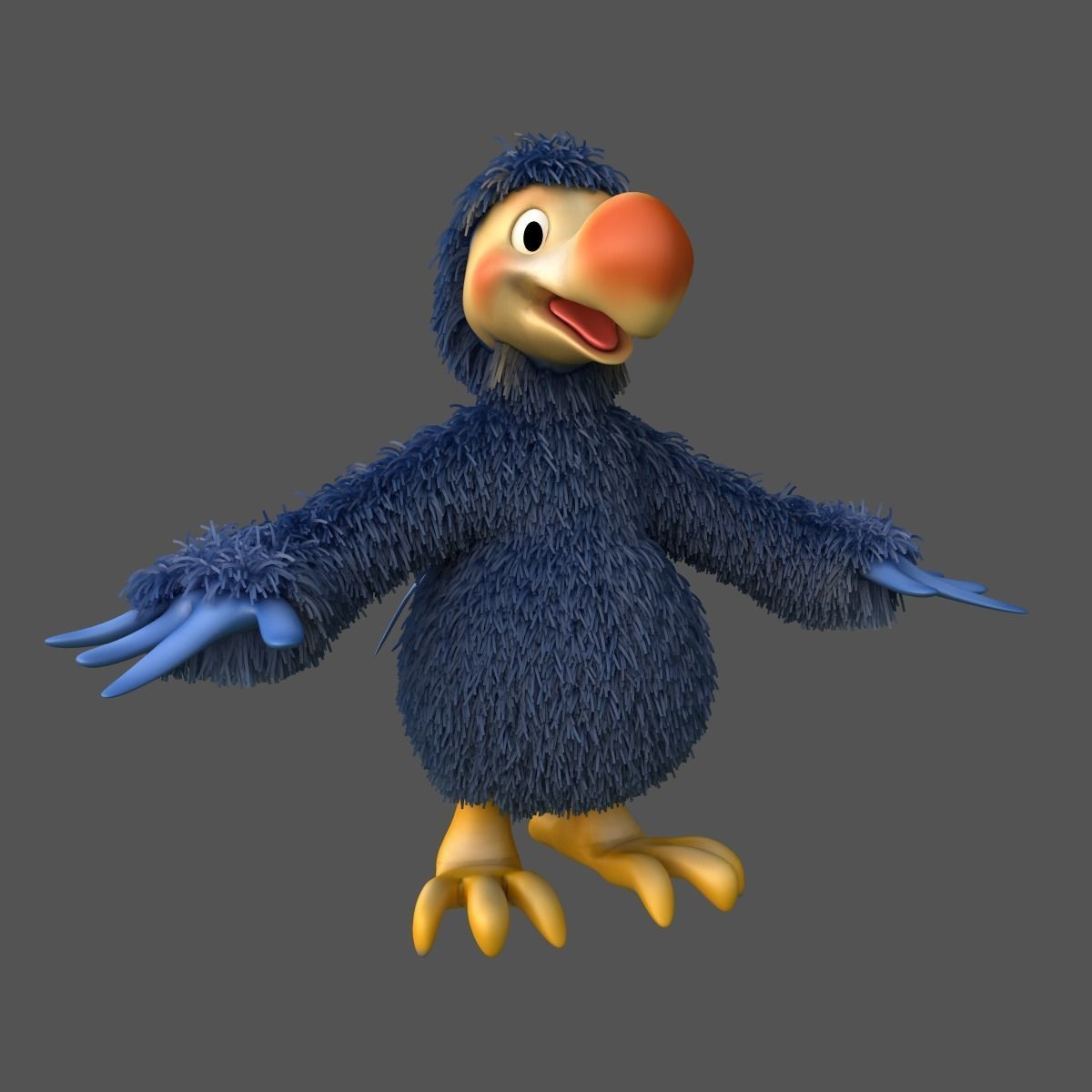 Dodo Bird  3D model_10
