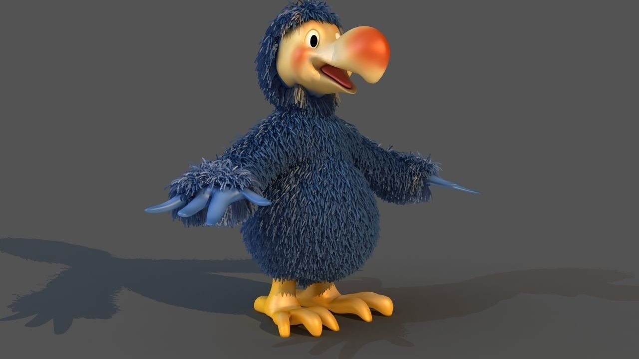 Dodo Bird  3D model_2