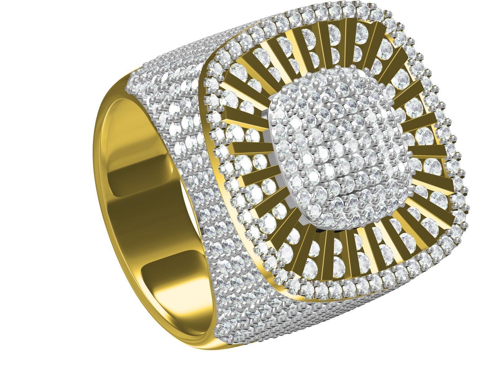 Men Ring-18 3D print model_8