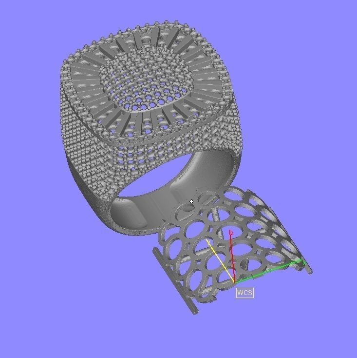 Men Ring-18 3D print model_10