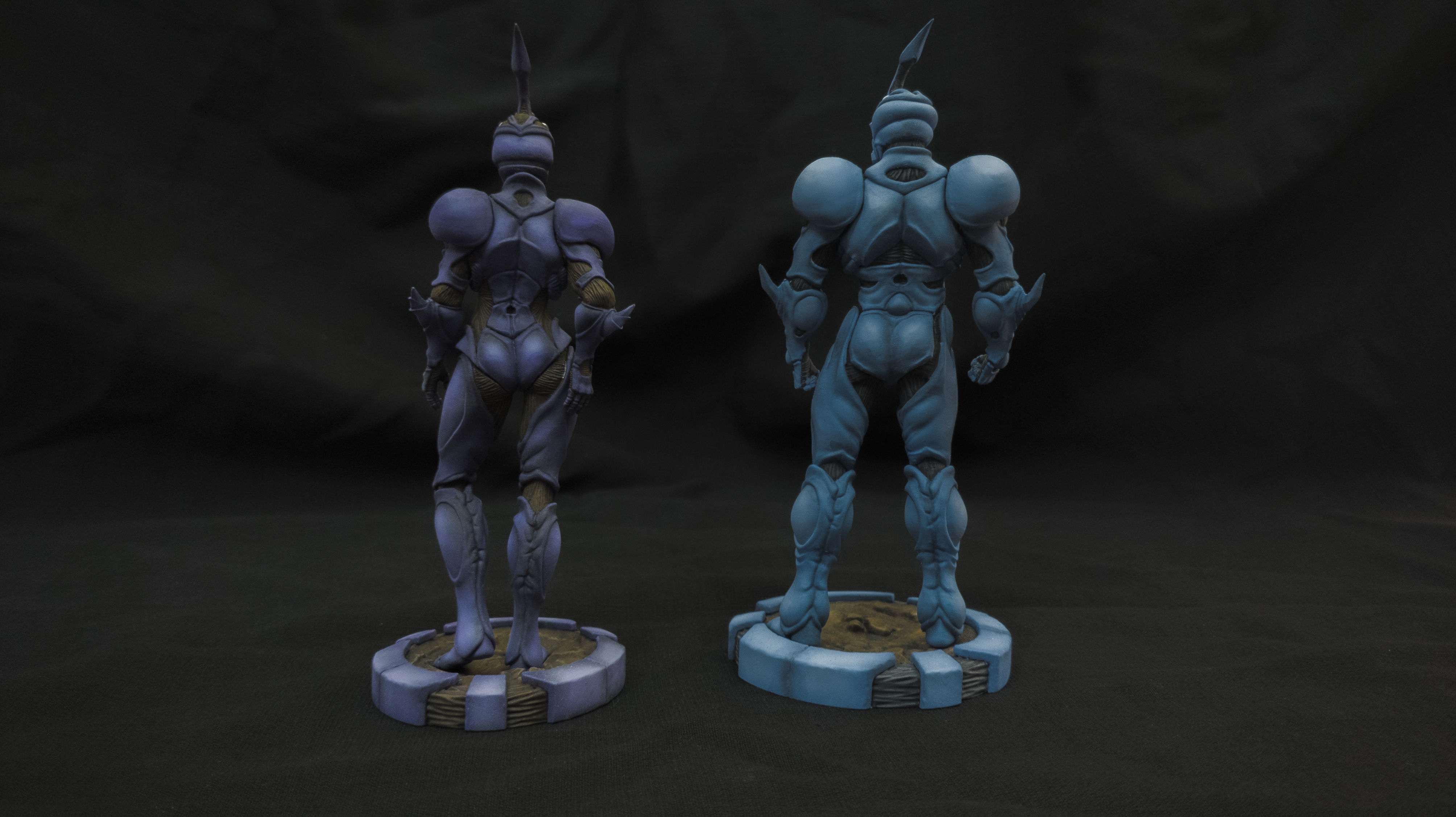 Guyver and Giuver Girl 3D print collection _18