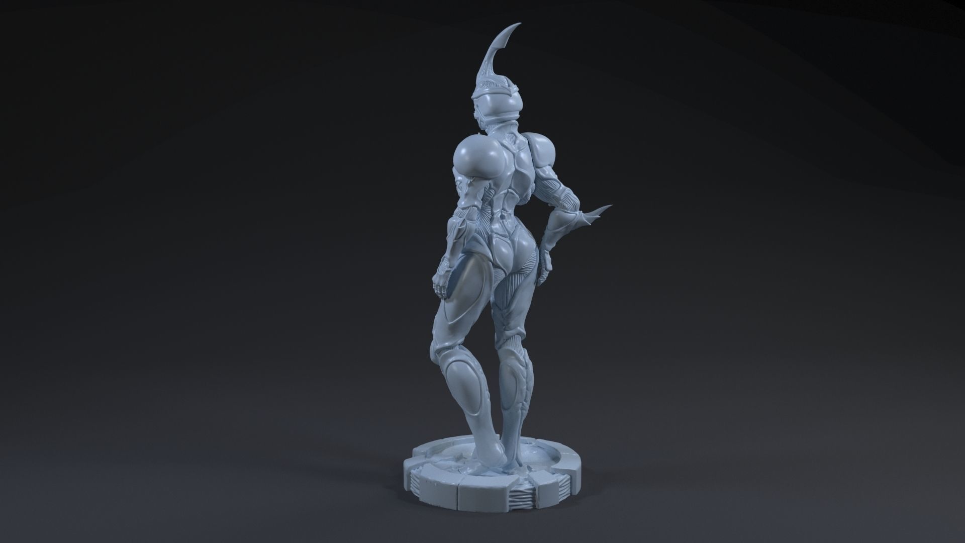 Guyver and Giuver Girl 3D print collection _3