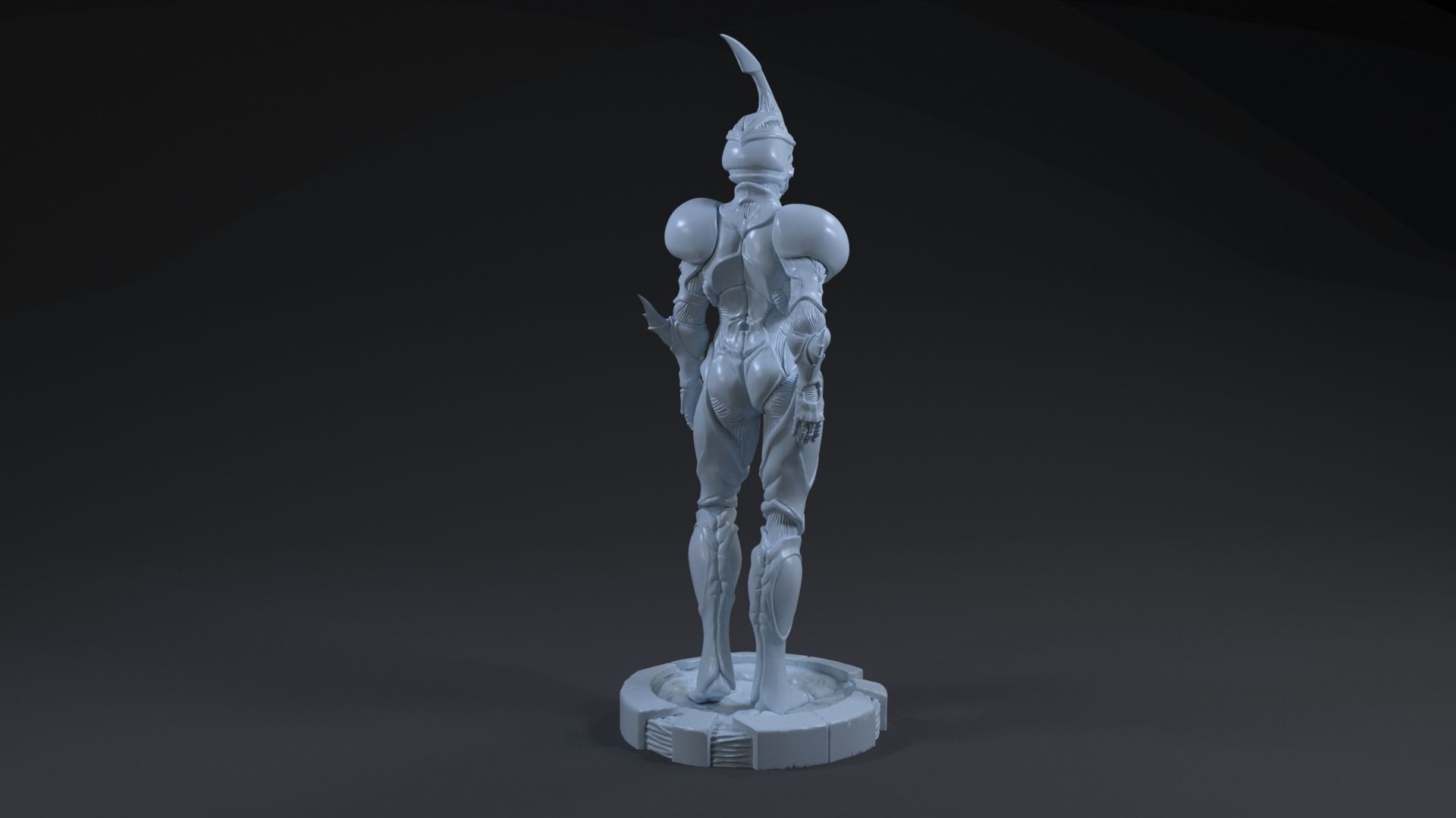 Guyver and Giuver Girl 3D print collection _4