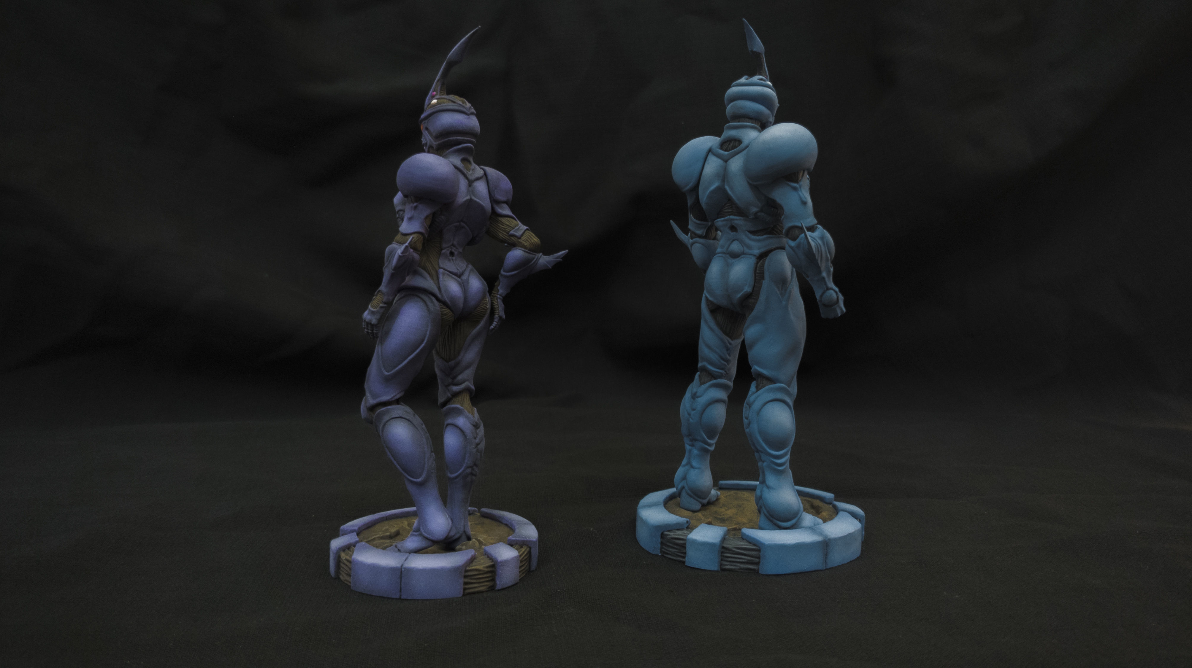 Guyver and Giuver Girl 3D print collection _14