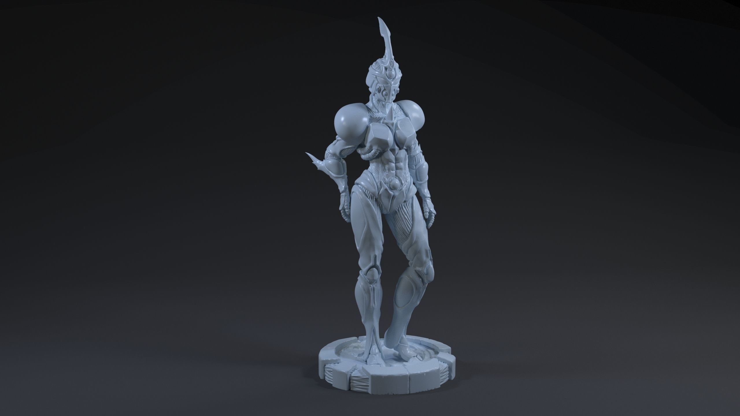 Guyver and Giuver Girl 3D print collection _7