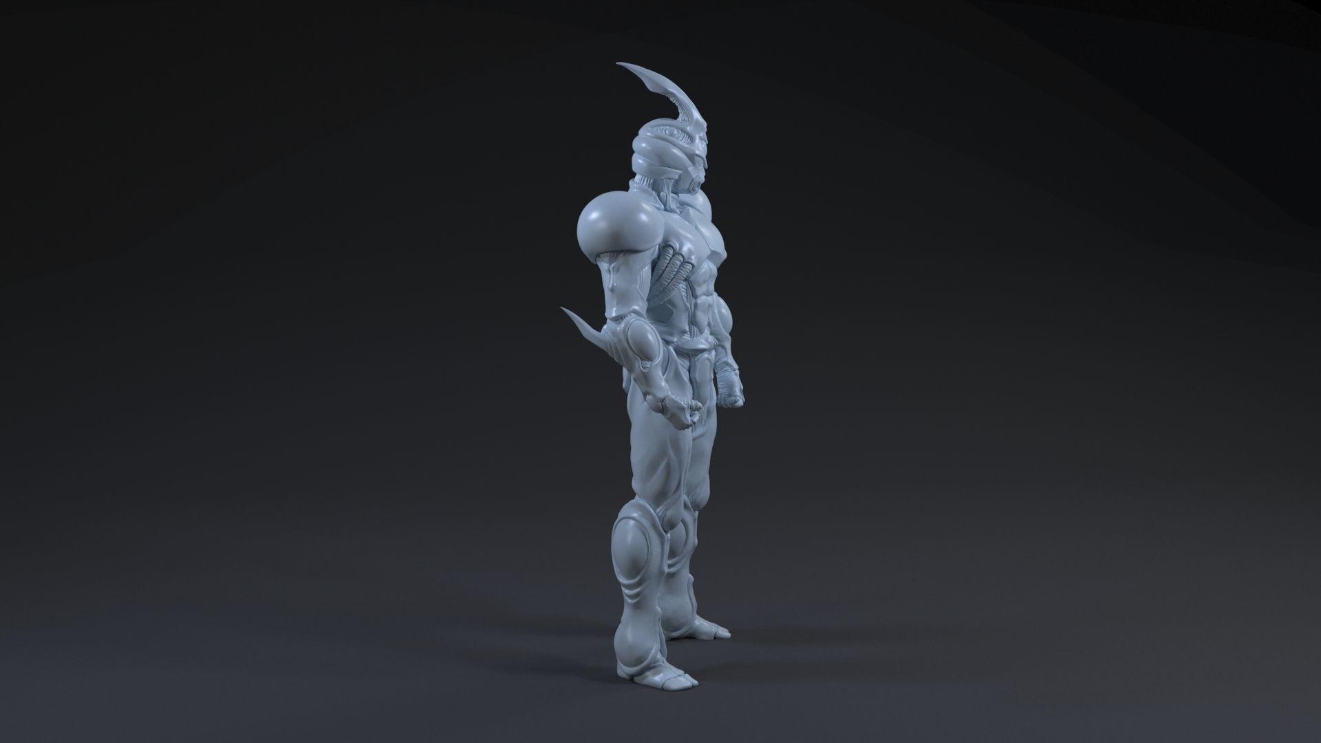 Guyver and Giuver Girl 3D print collection _12