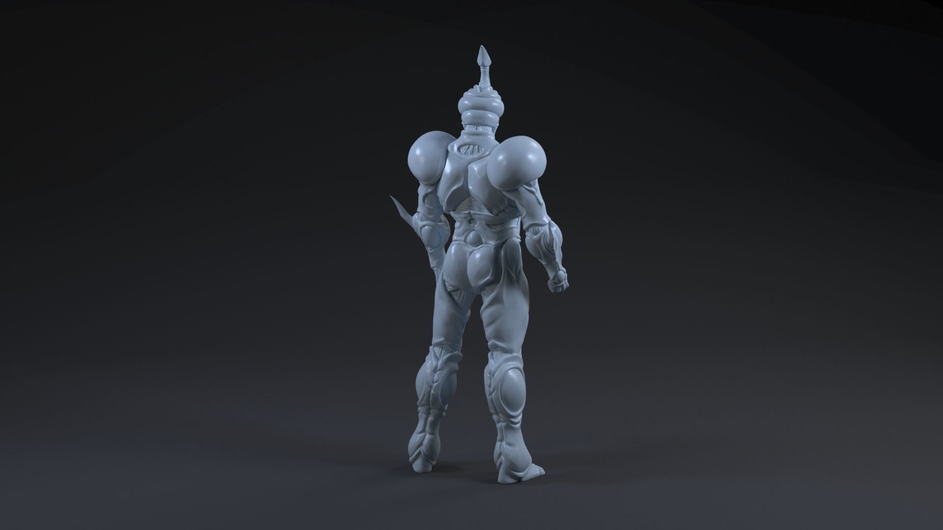 Guyver and Giuver Girl 3D print collection _11