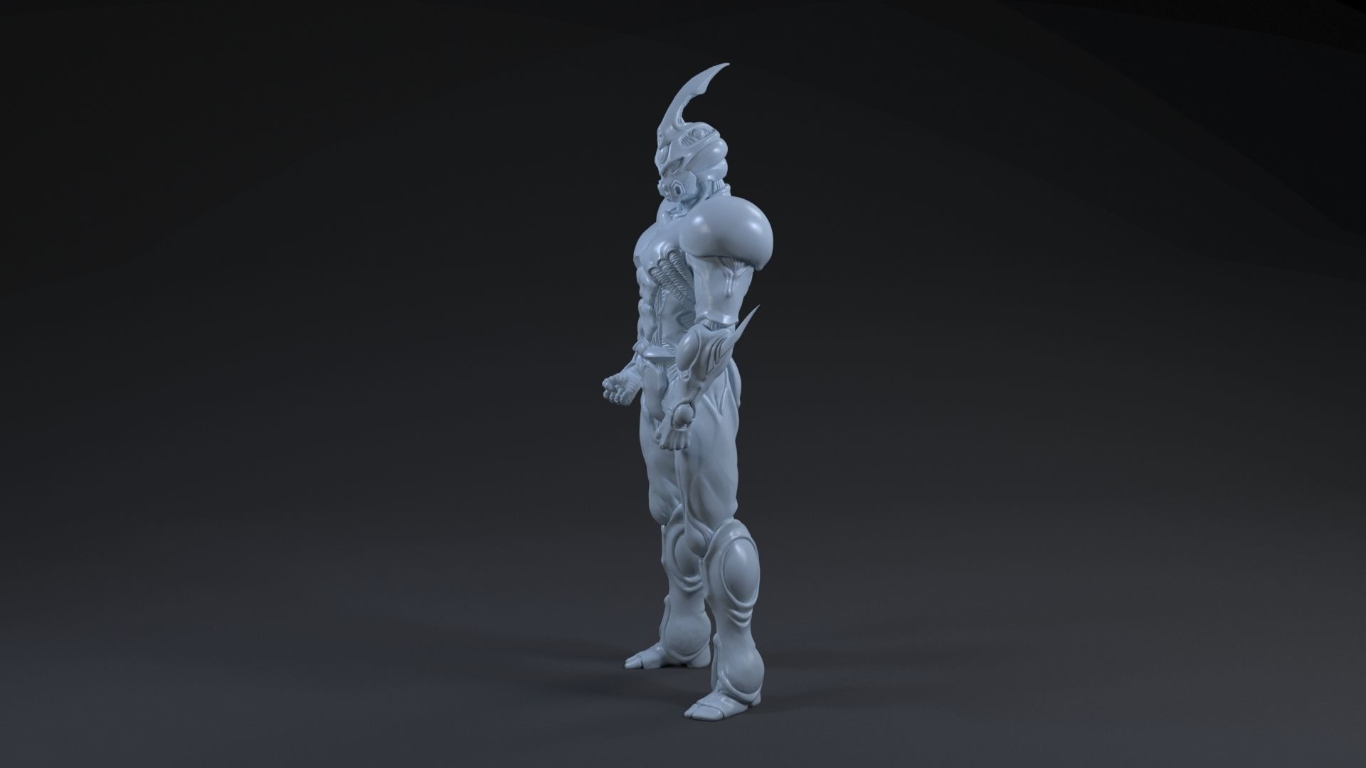 Guyver and Giuver Girl 3D print collection _10