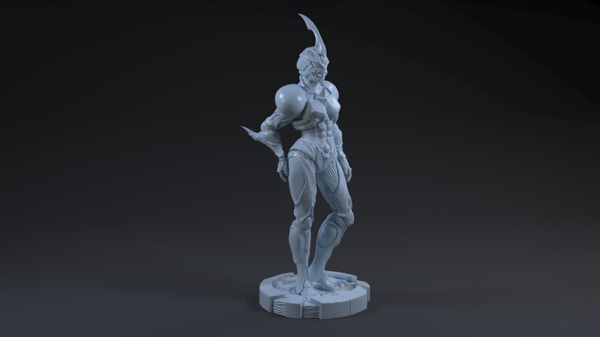 Guyver and Giuver Girl 3D print collection _6