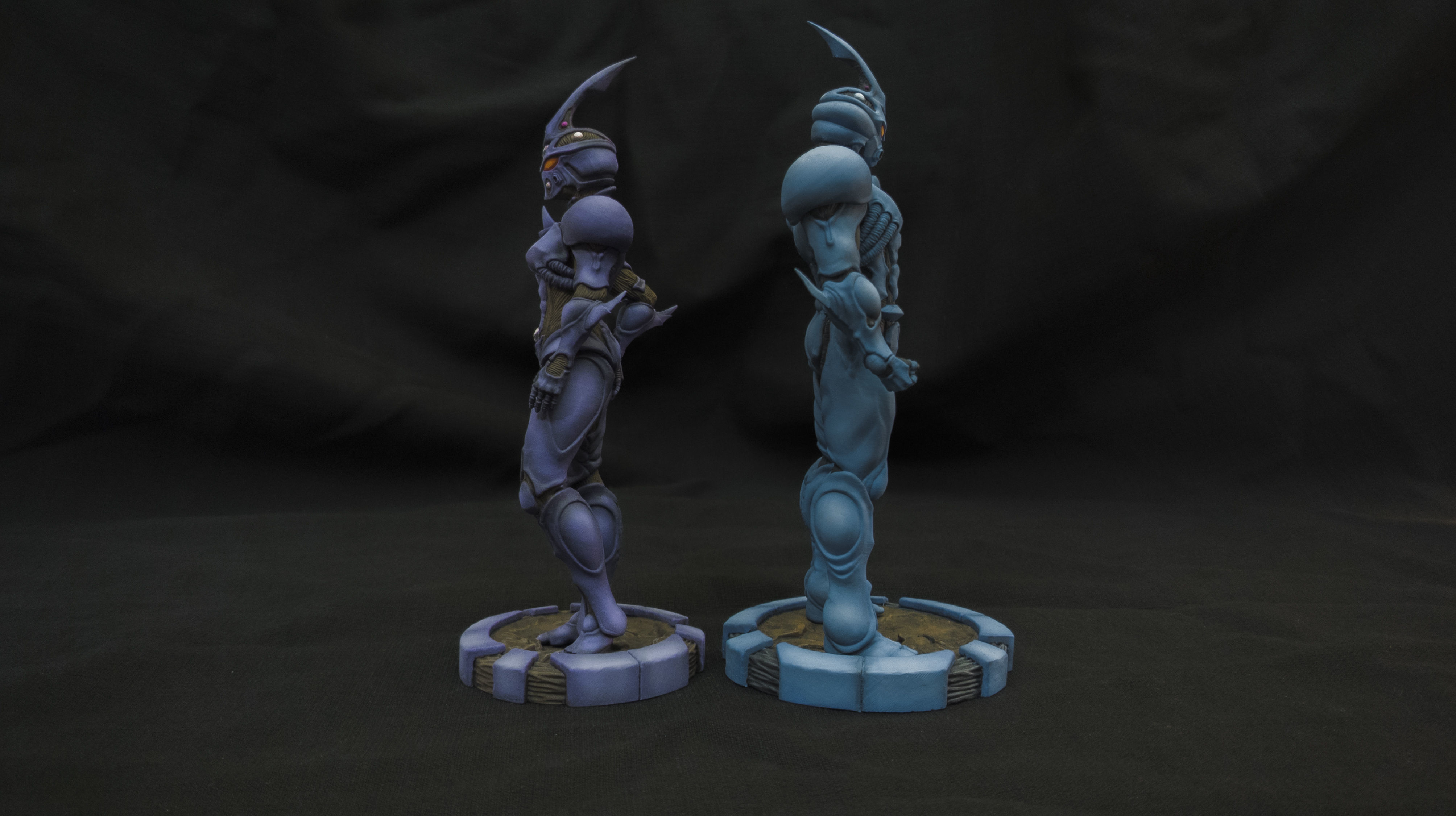 Guyver and Giuver Girl 3D print collection _15