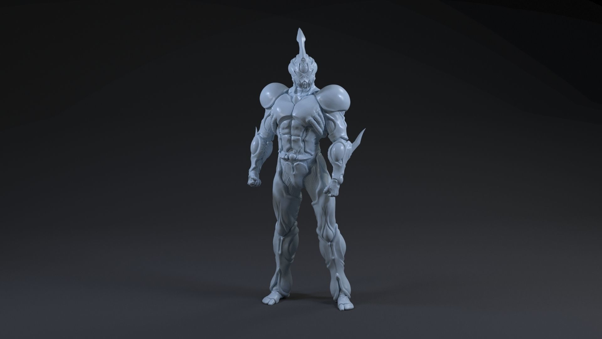 Guyver and Giuver Girl 3D print collection _9