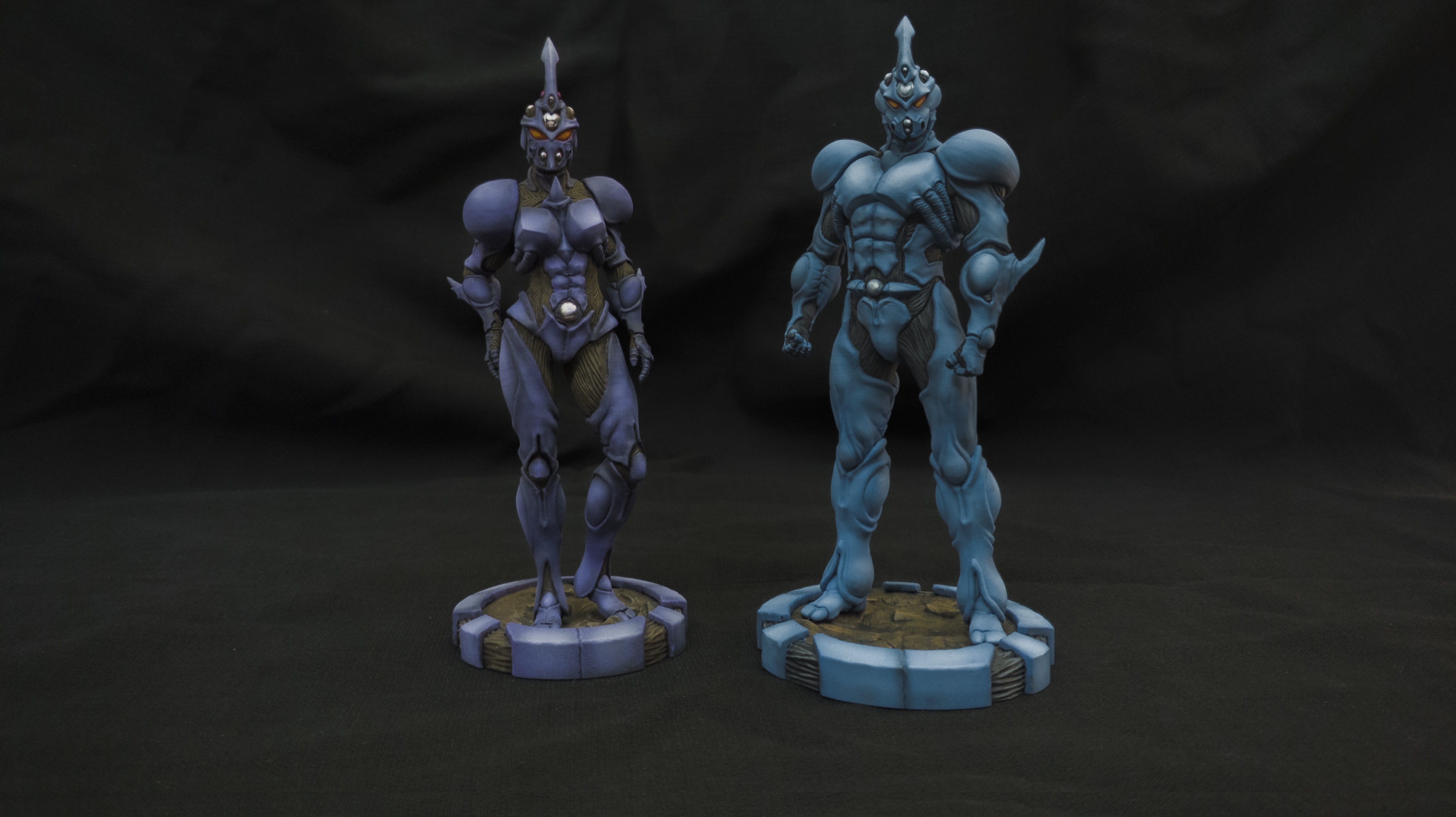 Guyver and Giuver Girl 3D print collection _17