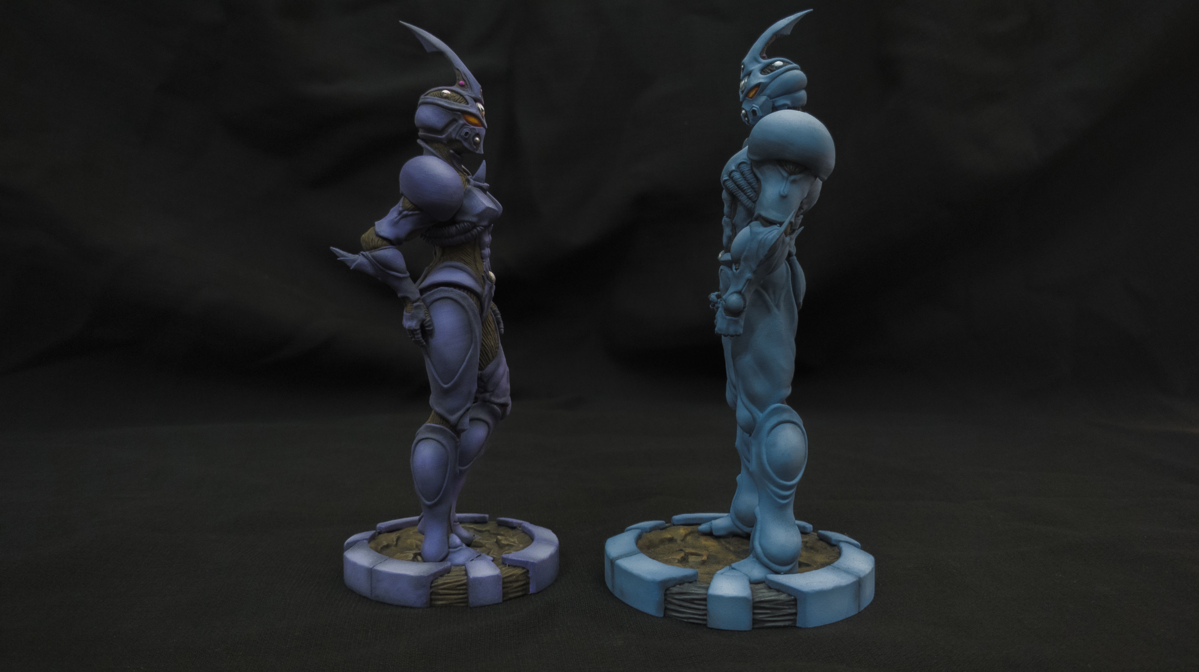 Guyver and Giuver Girl 3D print collection _13
