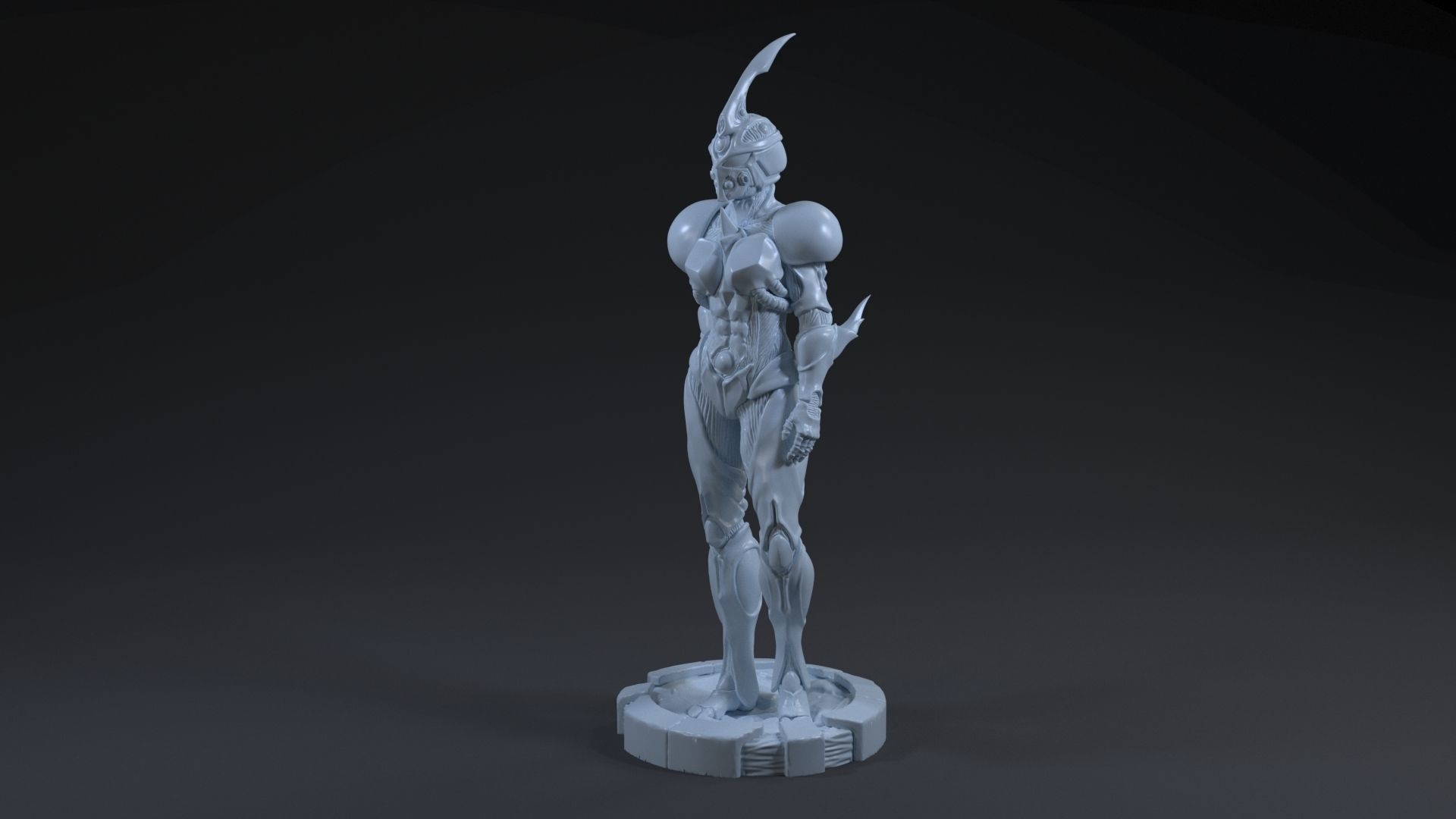 Guyver and Giuver Girl 3D print collection _2