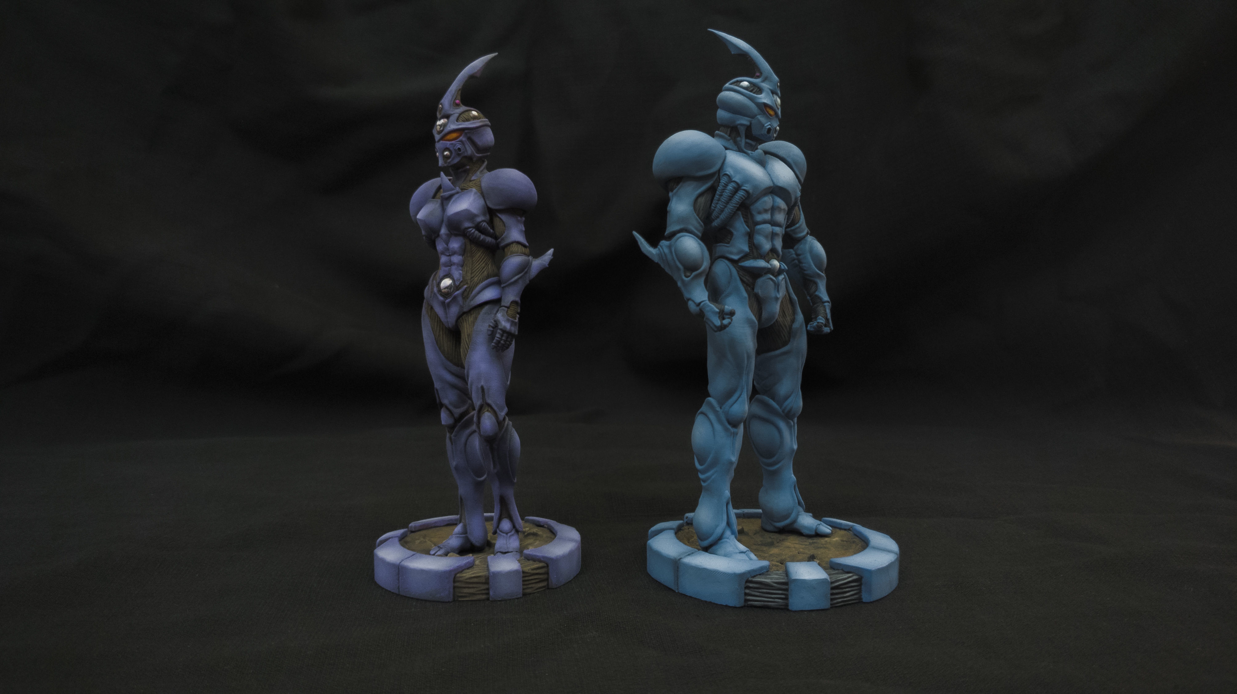 Guyver and Giuver Girl 3D print collection _16