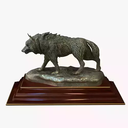 Statuette Wolf
