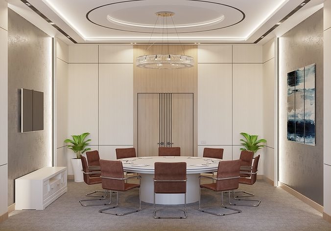 Meeting room 3D model