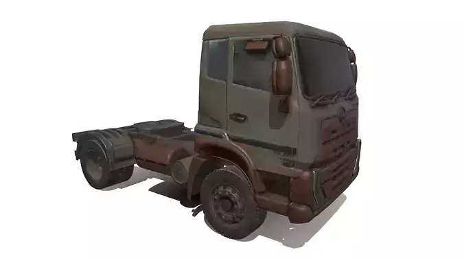 nissan-ud-quester-gke military truck 3D model