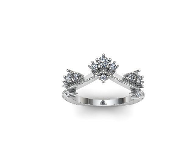 diamond ring 3D print model