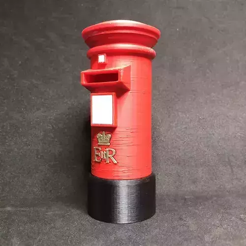 Vintage Post Box Gift Tube 3D print model