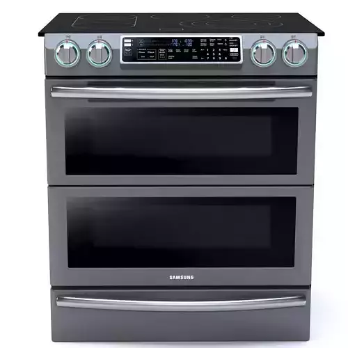 Samsung Slide-In Electric Flex Duo Range With Dual Door